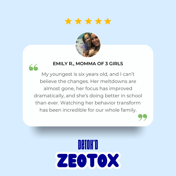 Zeotox - Heavy Metal Detox for Kids