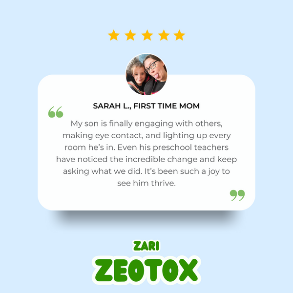 Zeolite Heavy Metal Detox + Parasite Cleanse